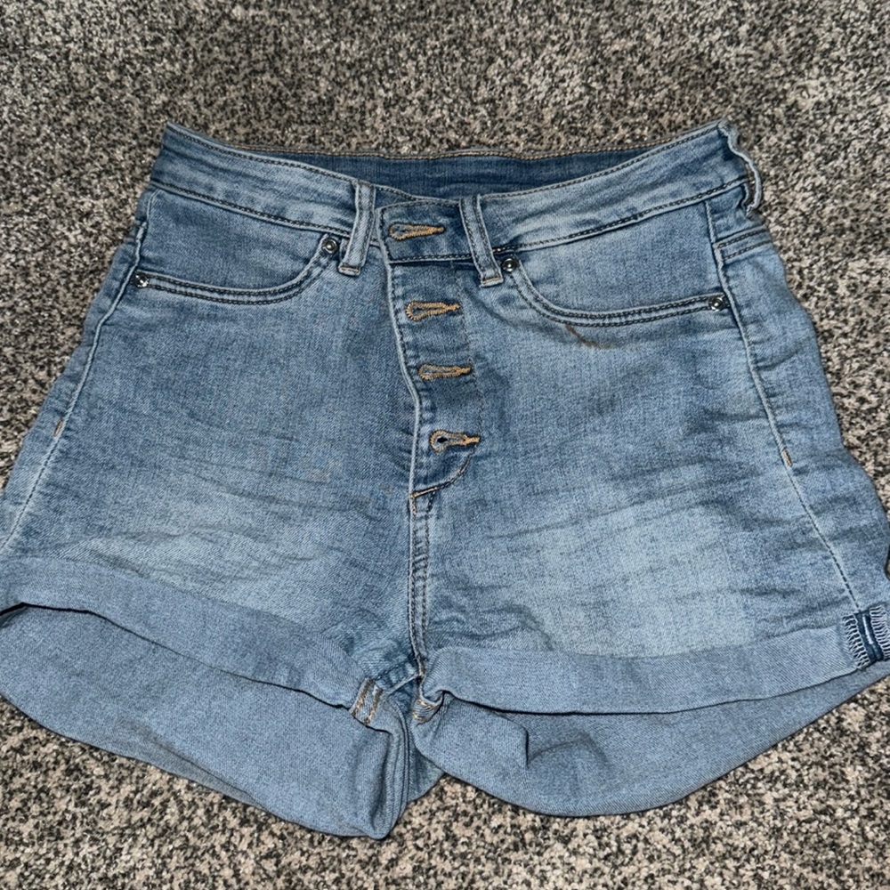 H&M Light Wash Jean Shorts